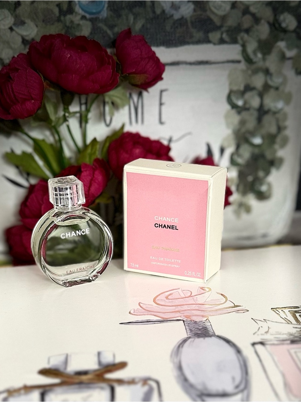 CHANEL Chance Eau Fraîche - Pink & Clear Bottle